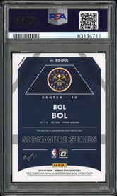 BOL BOL 2019 PANINI OPTIC BLACK PRIZM ROOKIE RC AUTO #1/1 PSA 10 AUTOGRAPH 🔥